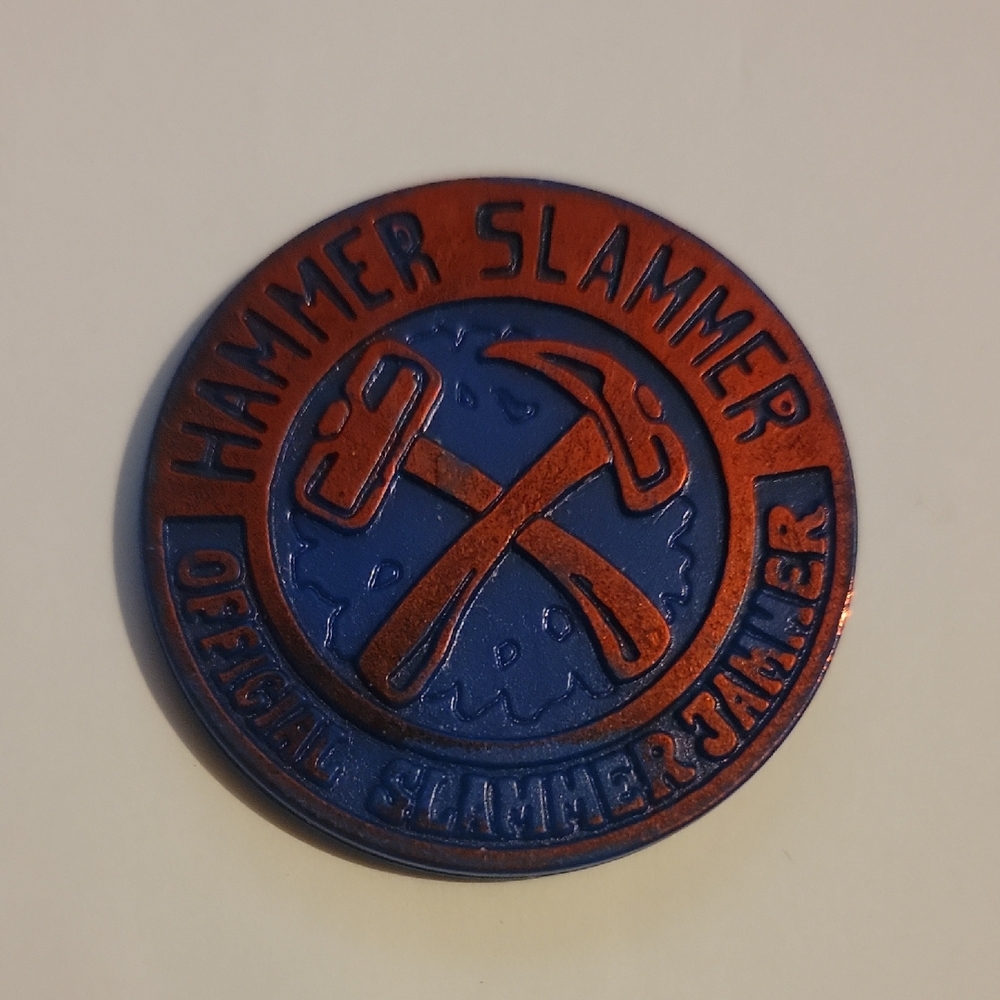 1990s Hammer Slammer Offical Slammer Jammer Pog